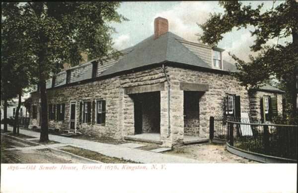 Kingston New York Old Senate House _ Erected 1676