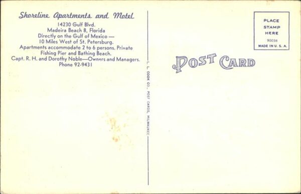 Florida Shoreline Apartments and Motel Madeira – Bild 2