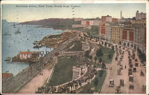 New York City Riverside Drive _ North from Viaduct