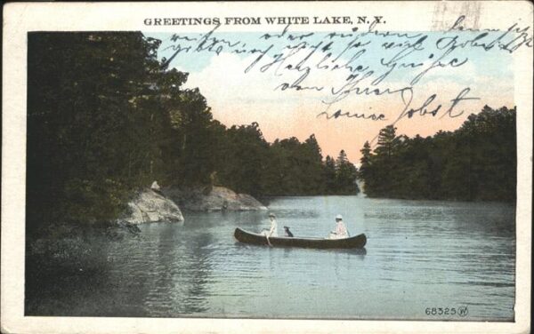 New York City View down White Lake