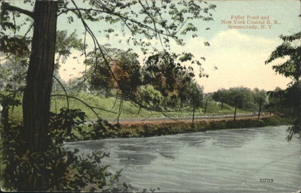 Schenectady Fuller Pond and New York Central RR