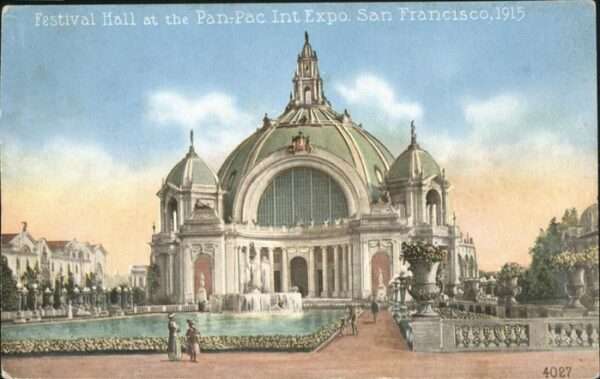 San Francisco California Festival Hall at the Pan_Pac Int Expo