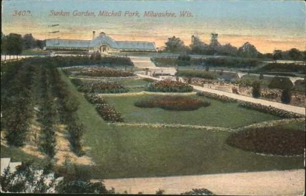 Milwaukee Wisconsin Sunken Garden Mitchell Park