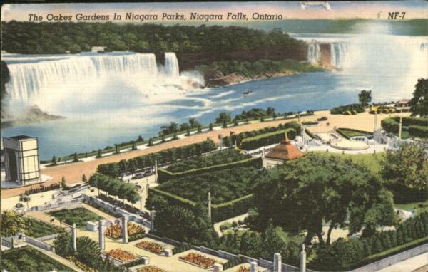 Niagara Falls Ontario The Oakes Gardens in Niagara Parks