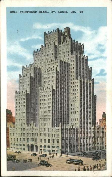 St Louis Missouri Bell Telephone Building