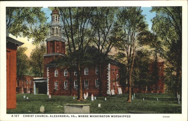 Alexandria Virginia Christ Church _ Where Washington Worshi