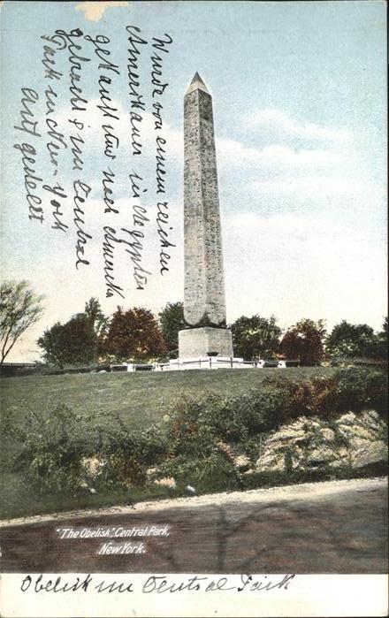 New York City The Obelisk Central Park