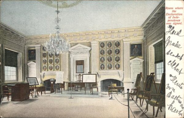 Philadelphia Pennsylvania Room where the Declaration of Independe
