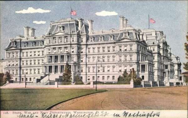 Washington DC State War and Navy Departments