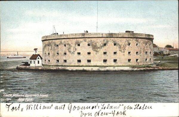 New York City Castle Williams _ Governors Island