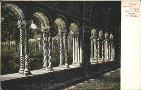 Rom Roma Basilica di S Paolo fuori la Mura detta