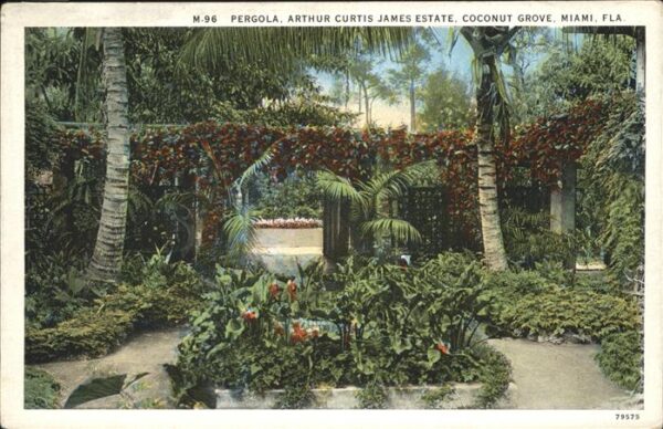 Miami Florida Pergola _ Arthur Curtis James Estate _