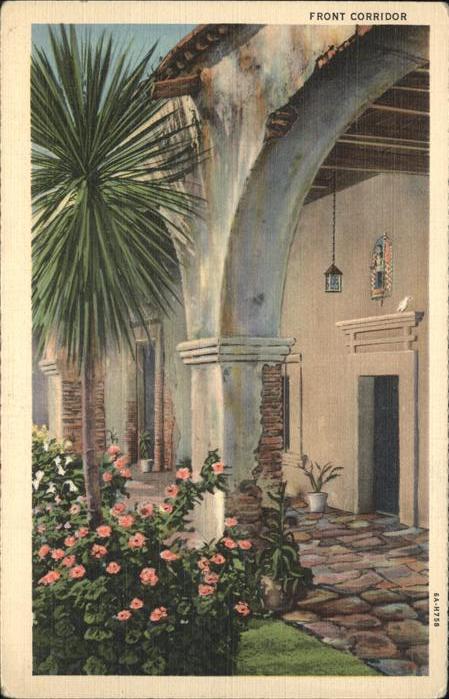 California City Mission San Juan Capistrano Front Corri
