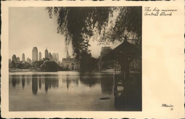New York City The big mirror Central Park