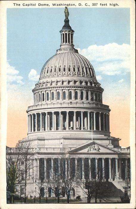 Washington DC The Capitol Dome