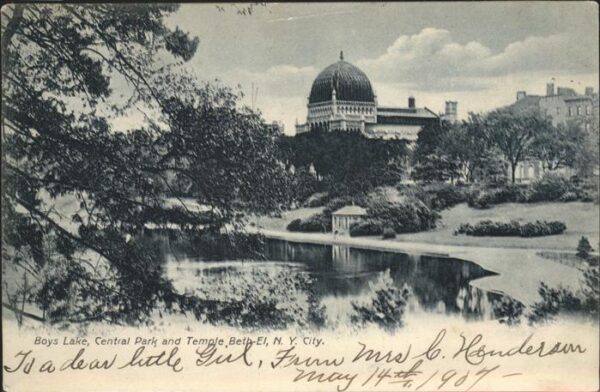 New York City Boys Lake _ Central Park and Temple Bet