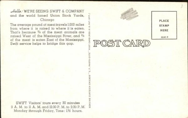 Chicago Illinois Swift & Company Chicago Plant – Bild 2