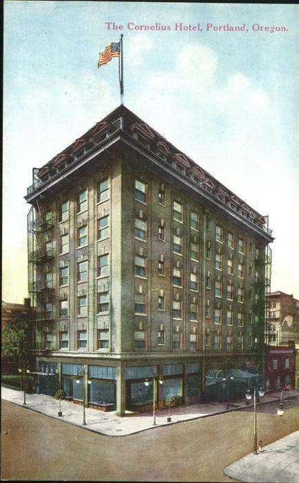 Portland Oregon The Cornelius Hotel