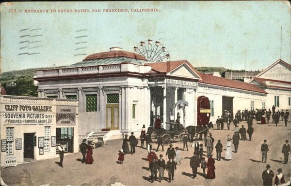 San Francisco California Entrance to Sutro Baths