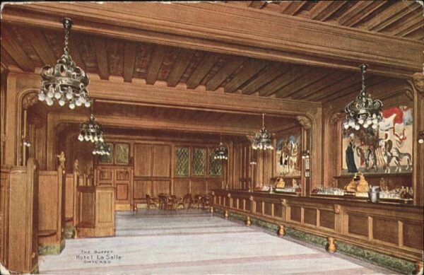 Chicago Illinois The Buffet Hotel La Salle