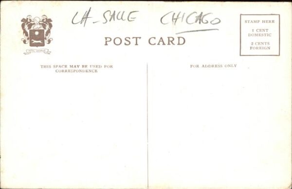 Chicago Illinois The Buffet Hotel La Salle – Bild 2