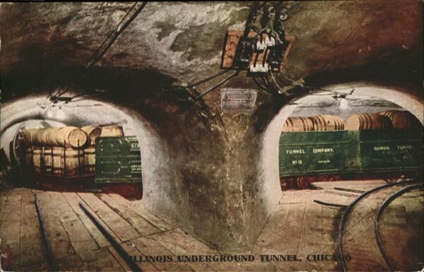 Chicago Illinois Illinois Underground Tunnel