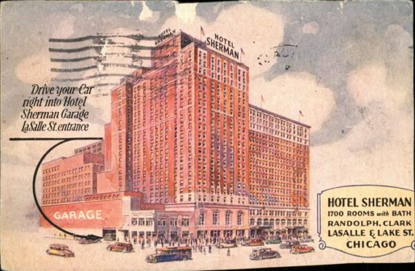 Chicago Illinois Hotel Sherman