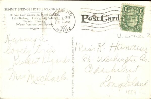 Poland Maine Summit Springs Hotel – Bild 2
