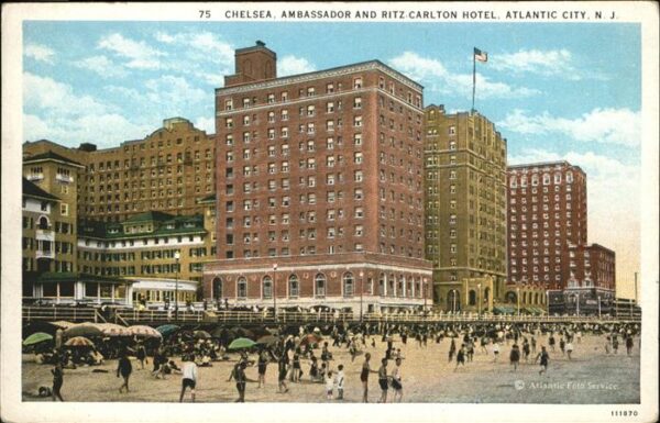 Atlantic City New Jersey Chelsea Ambassador and Ritz Carlton Hot
