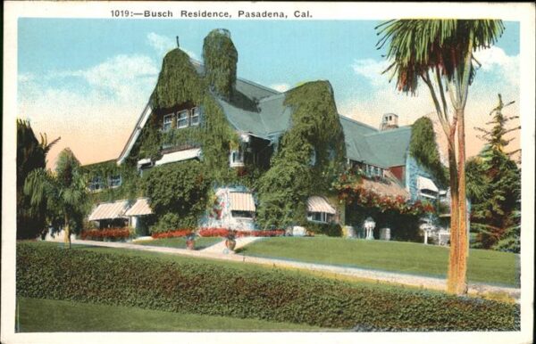 Pasadena California Busch Residence