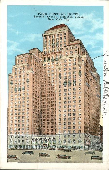 New York City Park Central Hotel