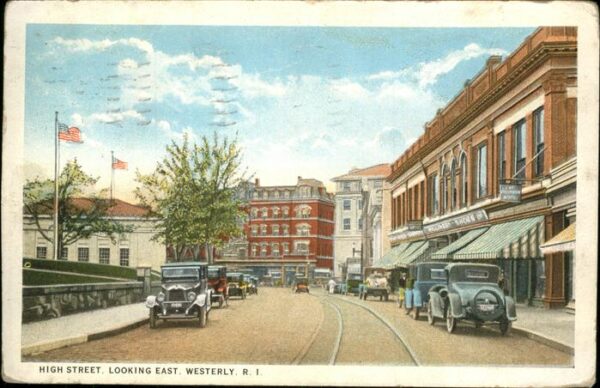 Westerly High Street looking East