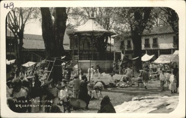 Uruapan Plaza Principal _ Gemüsemarkt