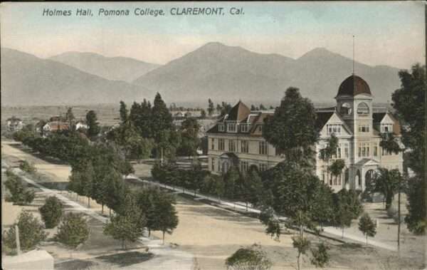 Claremont California Holmes Hall Pomona College