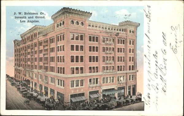Los Angeles California J W Robinson Co _ Sevent and Grand