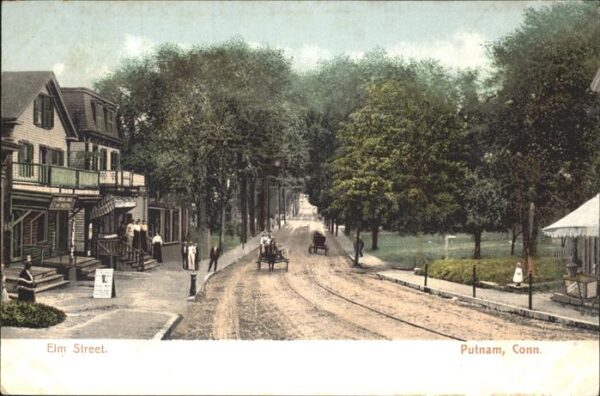 Putnam Connecticut View down Elm Street