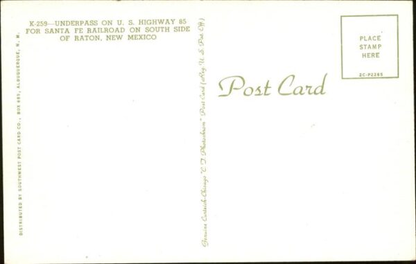 Raton Highway for Santa Fe Railroad – Bild 2