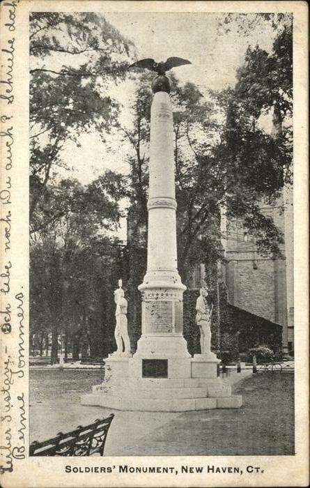 New Haven Connecticut Soldiers Monument