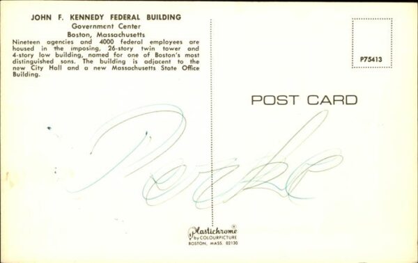 Boston Massachusetts John F. Kennedy Federal Building – Bild 2