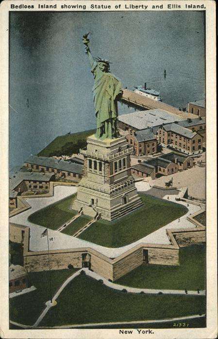 New York City Statue of Liberty Ellis Island