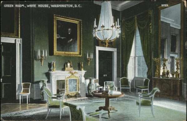 Washington DC Green Room White House