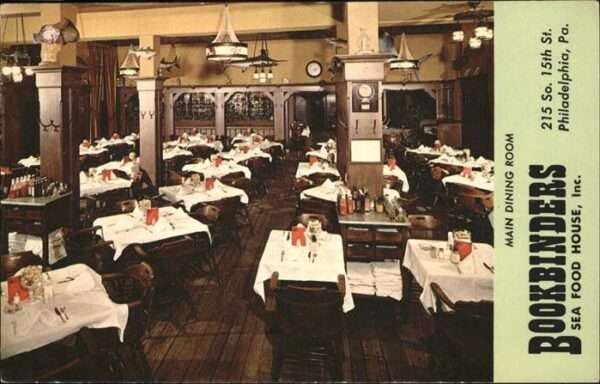 Philadelphia Pennsylvania Bookbinders Seafood House Restaurant