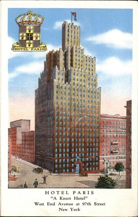 New York City Hotel Paris 97th Street