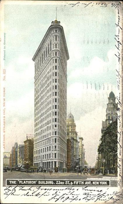 New York City Flat Iron Building 23. Street