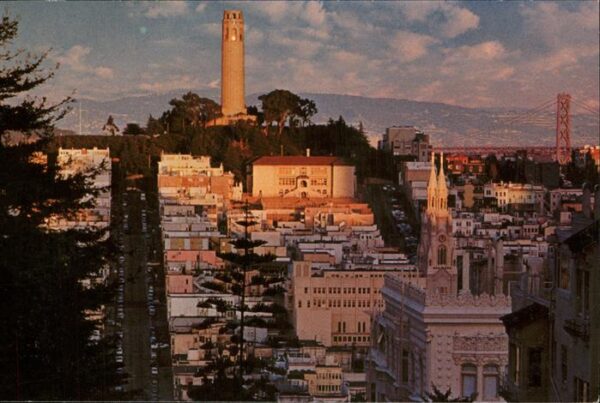 San Francisco California Telegraph Hill Coit Tower