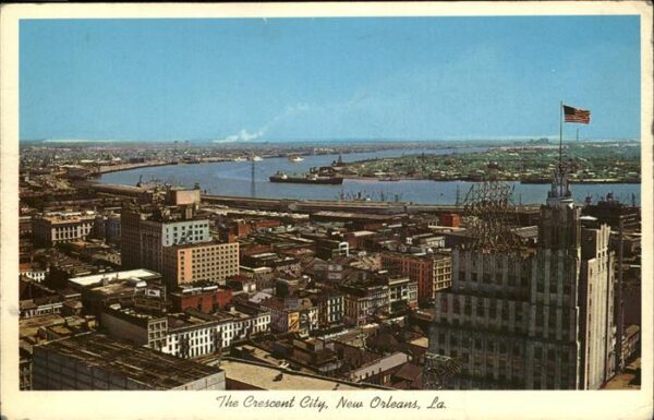 New Orleans Louisiana Skyline Mississippi