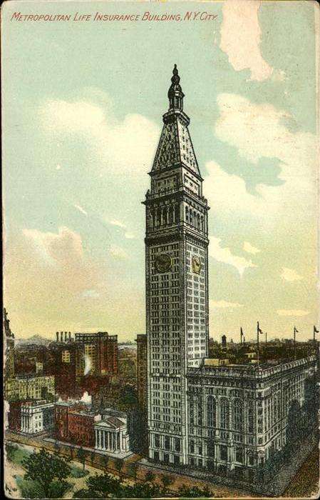 New York City Metropolitan Life Insurance Building