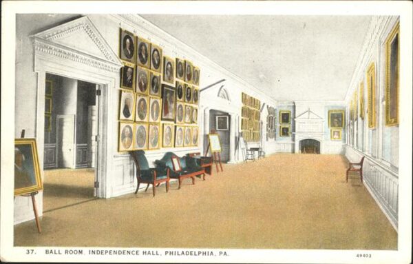 Philadelphia Pennsylvania Ball Room Independence Hall