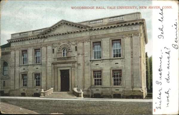 New Haven Connecticut Woodbridge hall Yale University