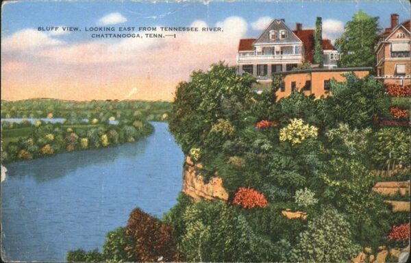 Chattanooga Tennessee Bluff View Tennesse River